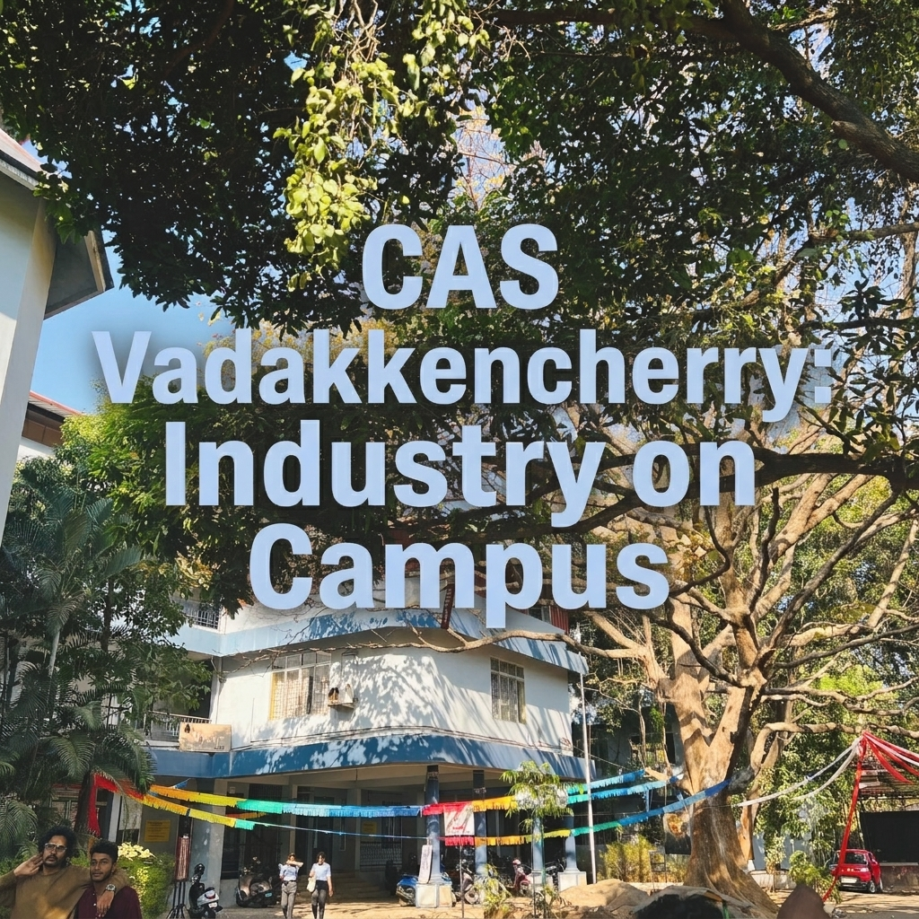 CAS Vadakkencherry Launches Industry on Campus Scheme: Students to Earn While They Learn